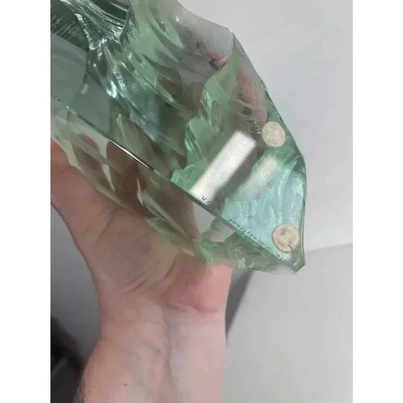 Vintage Kosta Boda Crystal Polar Bear Ice Block Sculpture Vickie Lindstrand - Picture 8 of 11